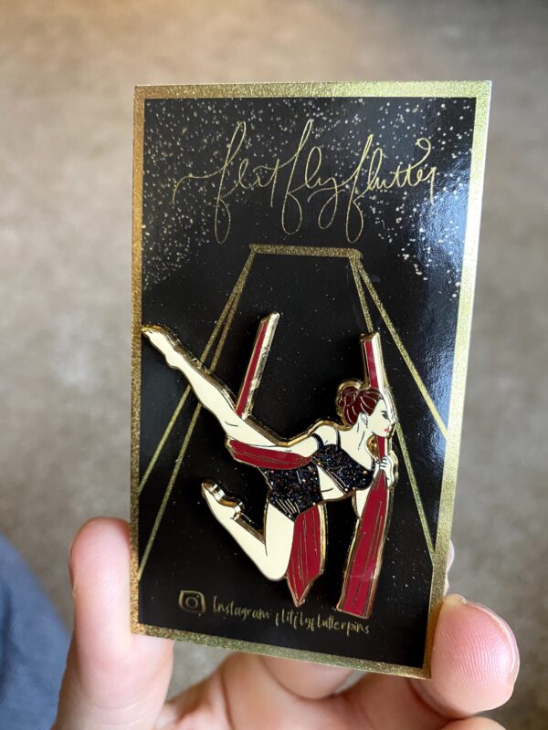 Flit Fly Flutter - Hard Enamel Aerial Pins - Image 7
