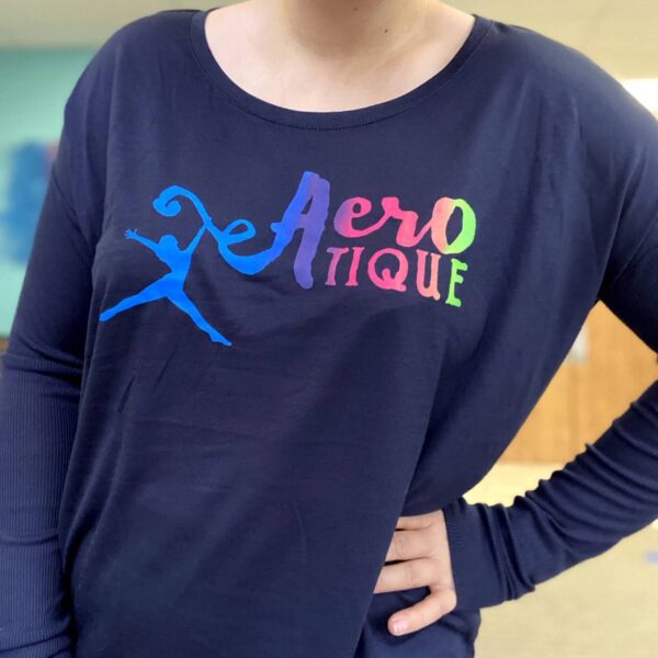Aerotique Flowy Long Sleeve Tee - Image 3