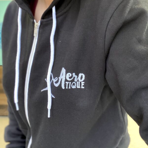 Aerotique Adult Zip-Up Hoodie - Image 3