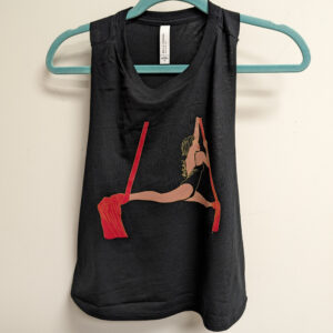 Flit Flit Flutter - Racerback Crop Tank